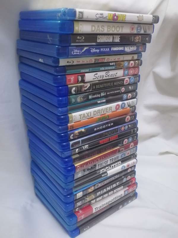 26x BLU-RAY MOVIES - VERY GOOD CONDITION - SEE BELOW FOR INFO.