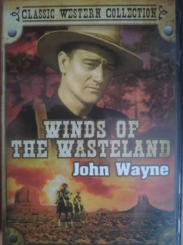 DVD MOVIE - WESTERN (WINDS OF THE WASTELAND) -  READ BELOW FOR INFO.