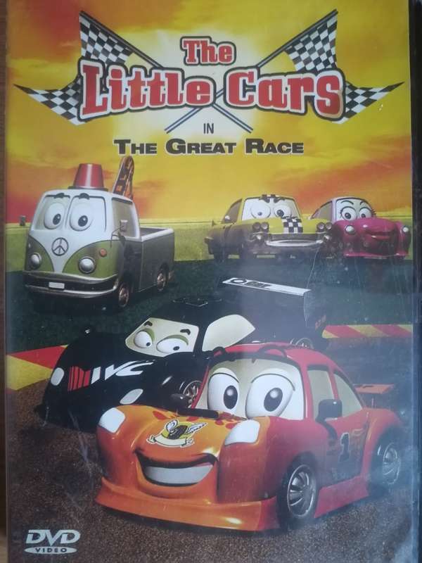 DVD movie - Animation (The little cars in great race).