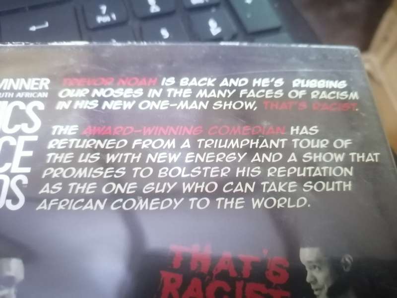 DVD, Comedy (Trevor Noah, That's Racist).