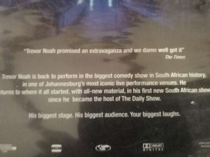 DVD - COMEDY (TREVOR NOAH - THERE´S A GUPTA ON MY STOEP) -  READ BELOW FOR INFO.