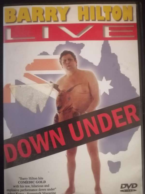 DVD, Barry Hilton, Live Down under.