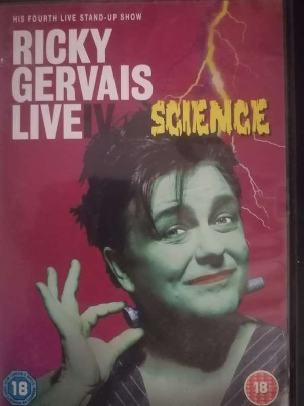 DVD, Comedy (Ricky Gervais, Science).