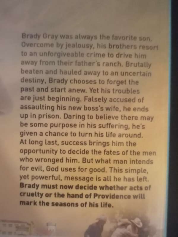 DVD movie (Seasons of gray).