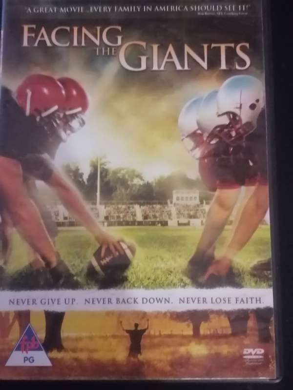 DVD movie, religion (Facing your giants).