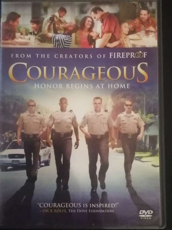 DVD movie, Religion (Courageous).