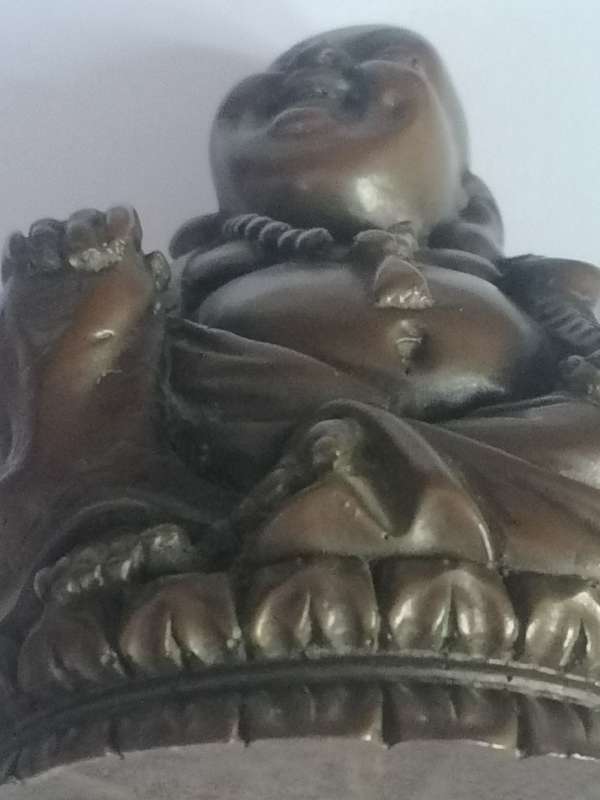 STUNNING VINTAGE COPPER BUDDHA - GREAT ITEM - PLEASE READ BELOW.