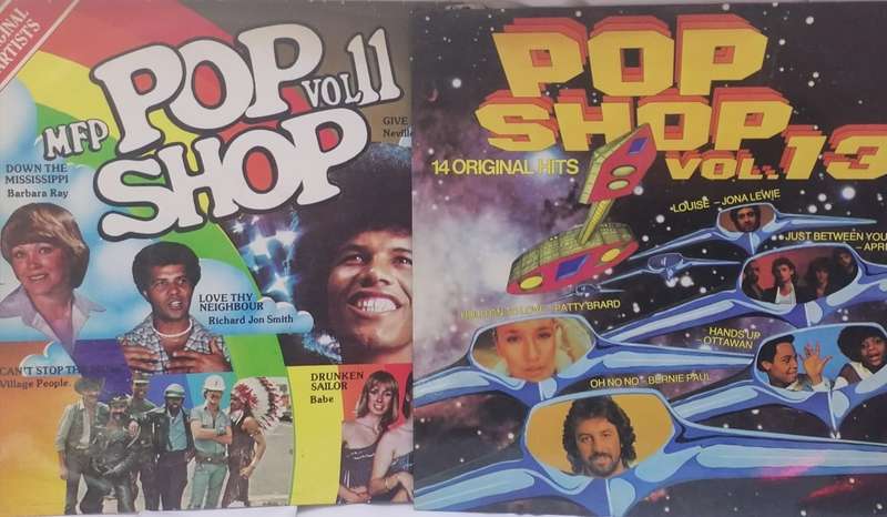 POP SHOP (Vol.11 & 13) - VINYL´S IN VERY GOOD CONDITION. - SEE BELOW FOR INFO.