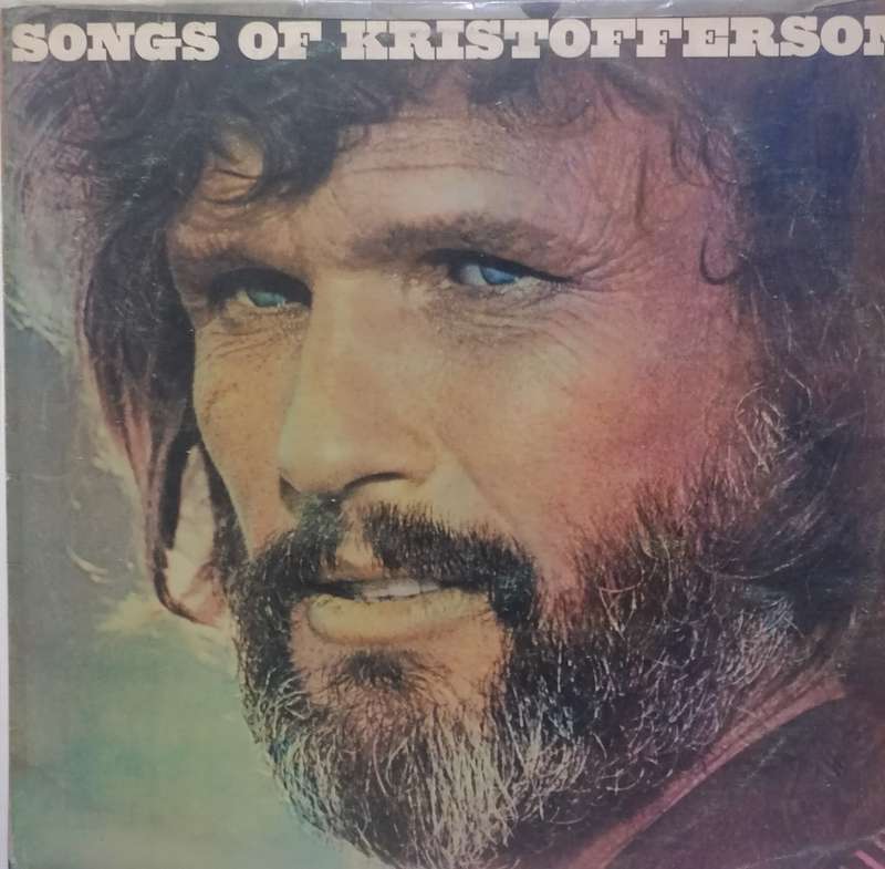 KRIS KRISTOFFERSON (SONGS OF KRIS KIRSTOFFERSON)- VINYL IN VERY GOOD CONDITION - SEE BELOW FOR INFO.