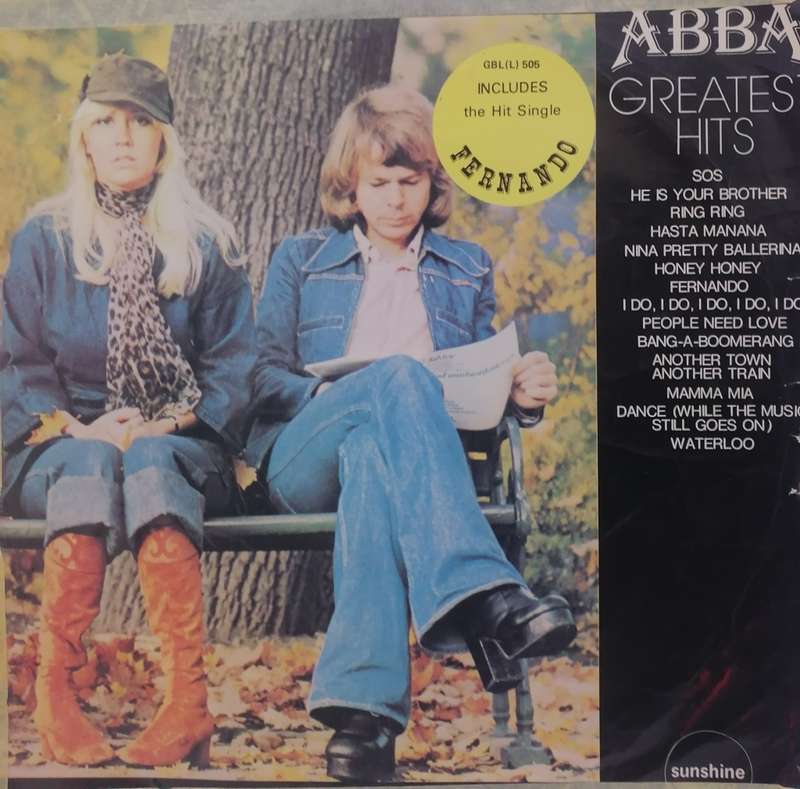 ABBA GREATEST HITS - VINYL IN GOOD COND. - SEE BELOW FOR INFO.