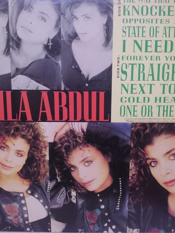 Paula Abdul, Forever your Girl, vinyl excellent.