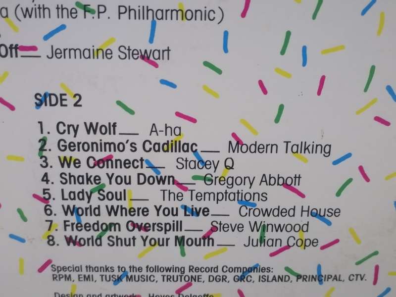 POP SHOP 34 - (GOES FAST FORWARD) - VINYL IN EXCELLENT COND. - SEE BELOW FOR INFO.