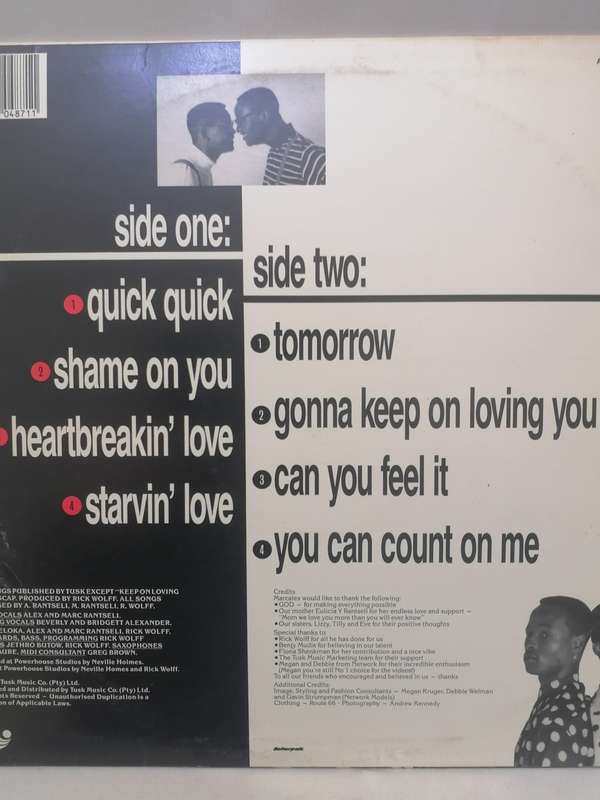 MARC ALEX - VINYL IN EXCELLENT COND. - SEE BELOW FOR INFO.