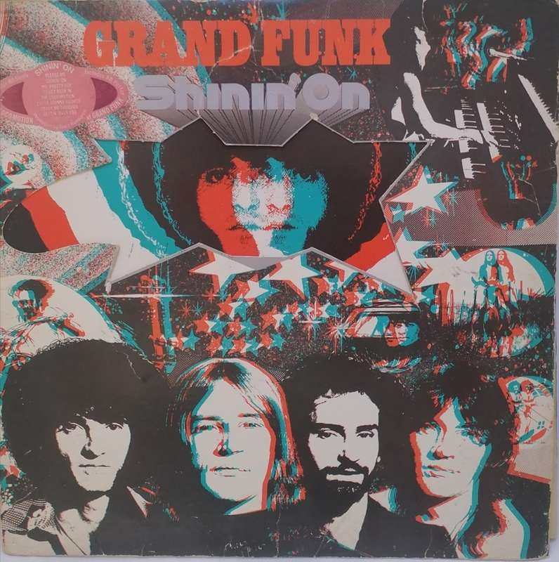 GRAND FUNK (SHININ ON) - VINYL IN VERY GOOD COND. - SEE BELOW FOR INFO.