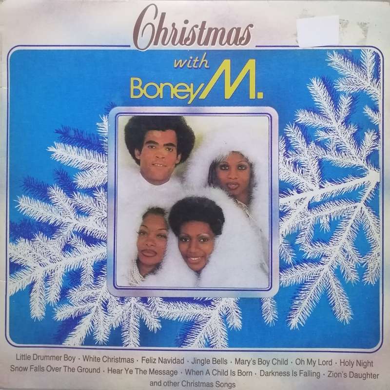 BONEY M (CHRISTMAS WITH BONEY M) - VINYL IN EXCELLENT COND. - SEE BELOW FOR INFO.