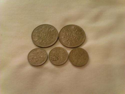 British 2 shilling & six pence