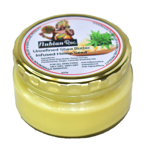 Infused Hemp & Ginger Shea Butter 200g