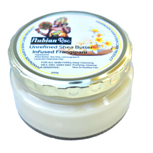 Infused Frangipani Shea Butter 200g