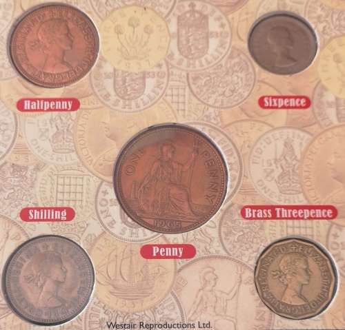*Crazy R1 Start!!* 1965 Elizabeth II Coin Set