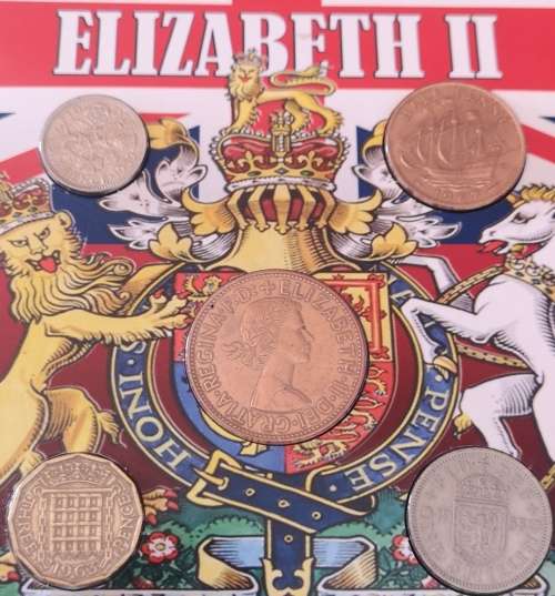 *Crazy R1 Start!!* 1965 Elizabeth II Coin Set