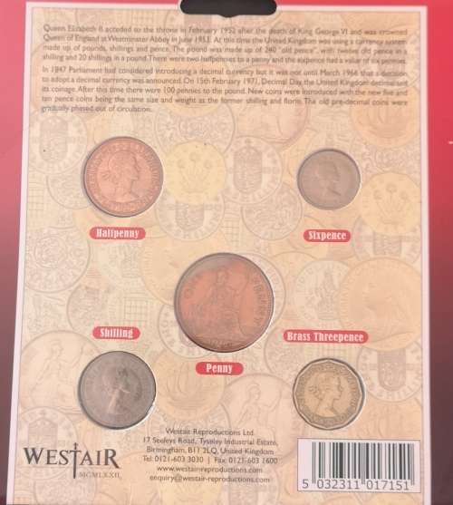 *Crazy R1 Start!!* 1965 Elizabeth II Coin Set