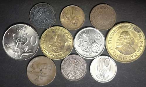 *Crazy Start!* MIX LOT OF 10 SA COINS