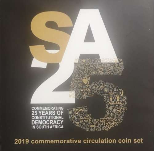 *Crazy R1 Start!!* SA25 Commemorative Circulation Coin Set 4 out of 6 coins