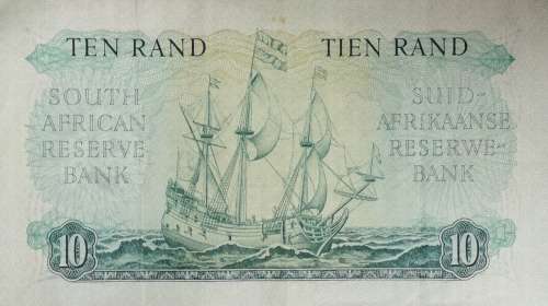 *Crazy R1 Start!!* 1961 C1 First Issue Ten Rand MH de Kock Note in fair Condition (Must Have Note)