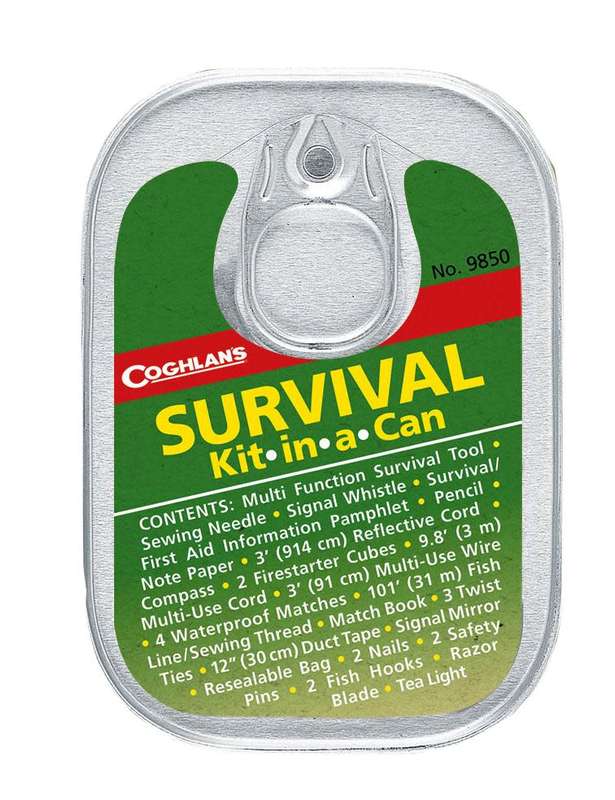 Coghlan`s Survival Kit-In-A-Can