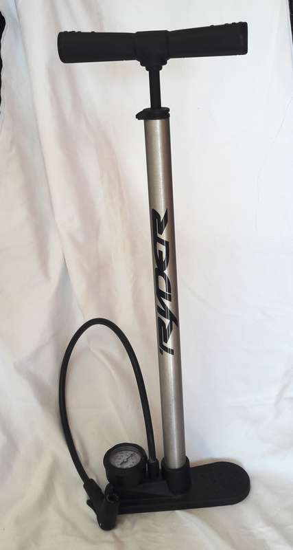 Ryder Floor Pump - With Pressure Guage