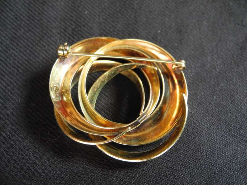 Vintage Gold Brooch