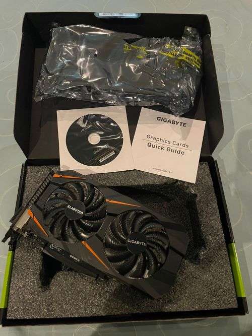 Gigabyte NVIDIA GeForce GTX 1060 Windforce OC 6G