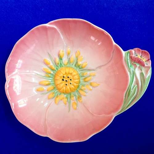 RARE CARLTONWARE PINK BUTTERCUP DISH CARLTON WARE BUTTER CUP