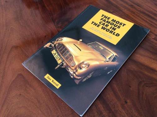 THE MOST FAMOUS CAR IN THE WORLD James Bond Aston Martin DB5 Car Book Softcover not Ian Fleming