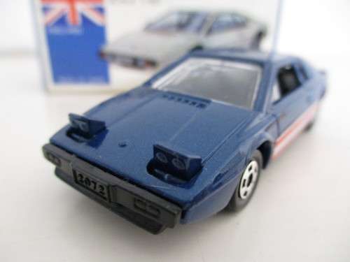 1980s Made in Japan Rare Tomica Lotus Esprit Essex F24 Blue Box