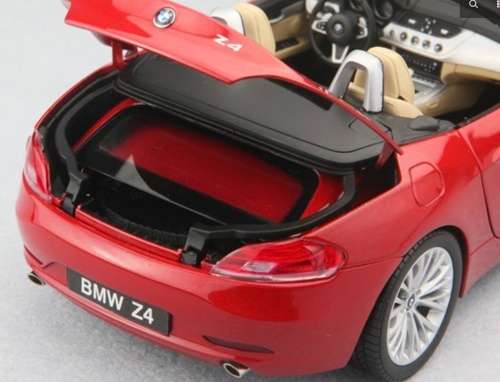New Kyosho 1/18 BMW Z4 Convertible Diecast Model Car Folding Roof!