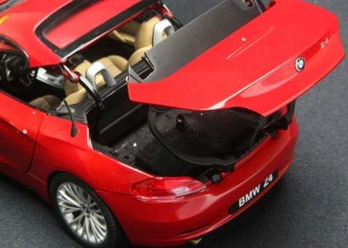 New Kyosho 1/18 BMW Z4 Convertible Diecast Model Car Folding Roof!
