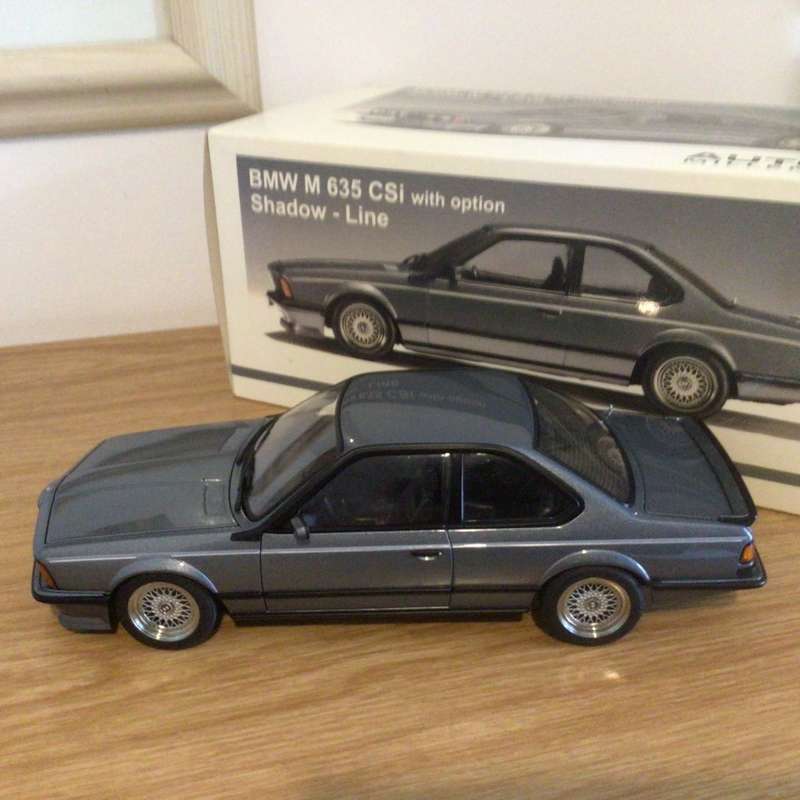 Very Rare AUTOART BMW M635CSi 1/18 Scale Diecast Model Car Boxed!