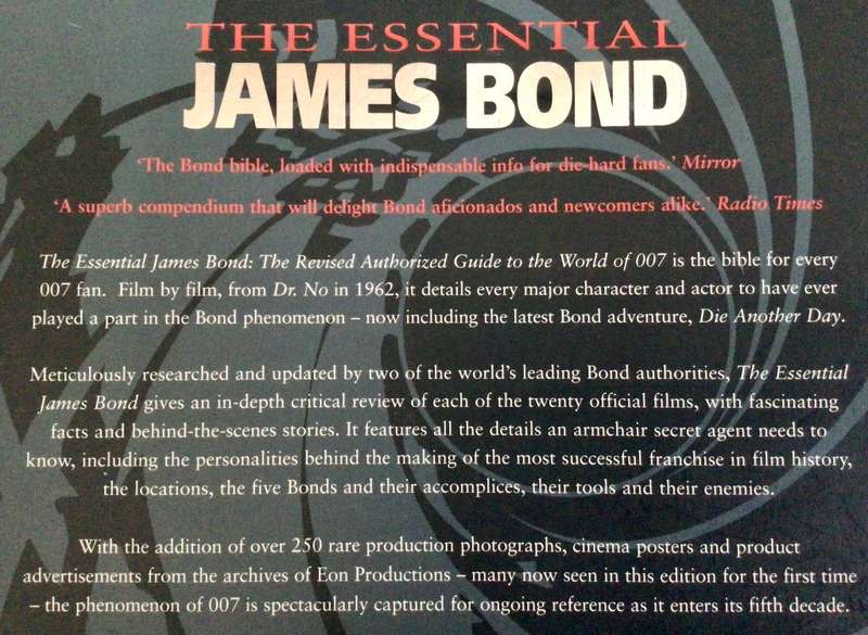 THE ESSENTIAL James Bond Large Softcover Book!