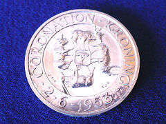 ***** 17.2 GRAMS SOLID STERLING SILVER MEDALLION 1953 ELIZABETH CORONATION MEDAL! *****