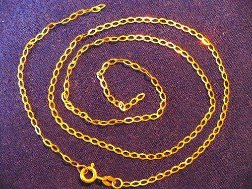 ***SOLID NINE CARAT GOLD*** NECKLACE 9CT GOLD CHAIN FOR REPAIR OR SCRAP