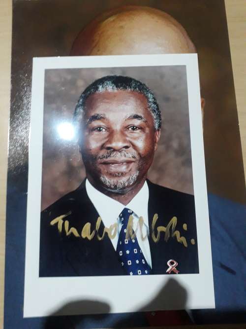 Presidential signed photos