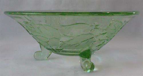 Green Glass Sweet Bowl