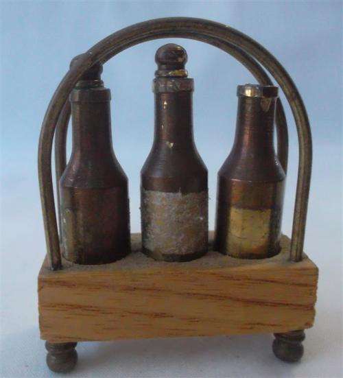 Vintage Brass Temptation Pinter's Tray Ornaments