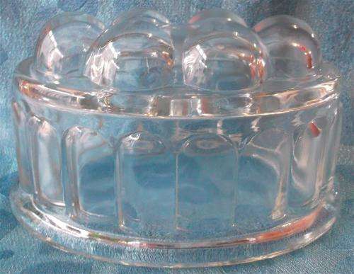 Vintage Glass Jelly Mould