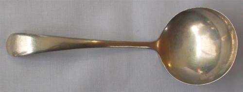 Plated Sheffield England Sugar Spoon