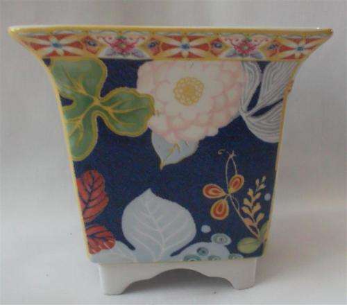 Lovely Spode Small Footed Jardiniere or Planter - Java F1994