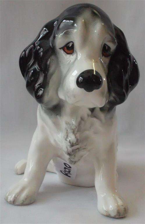 Vintage Sylvac Spaniel Model 18 Dog Ornament