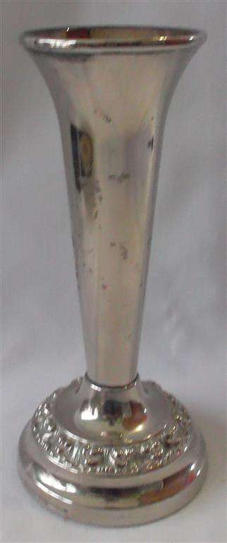 Plated Slim Vase