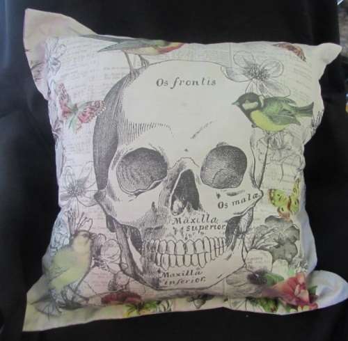 Skull scatter cushions